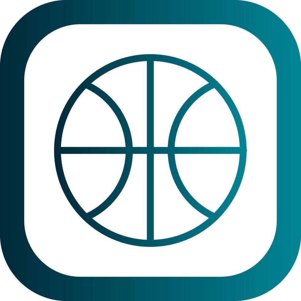 Basketball Ball Vector Icon Design