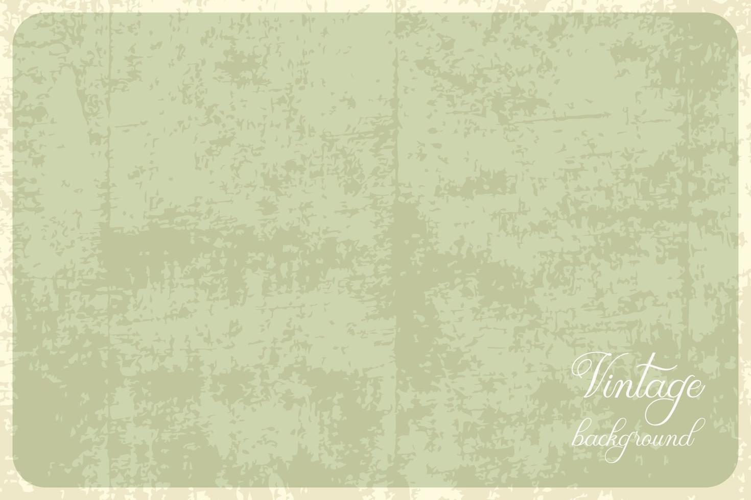 Grunge vintage background horizontal. Scratched old shabby poster. vector