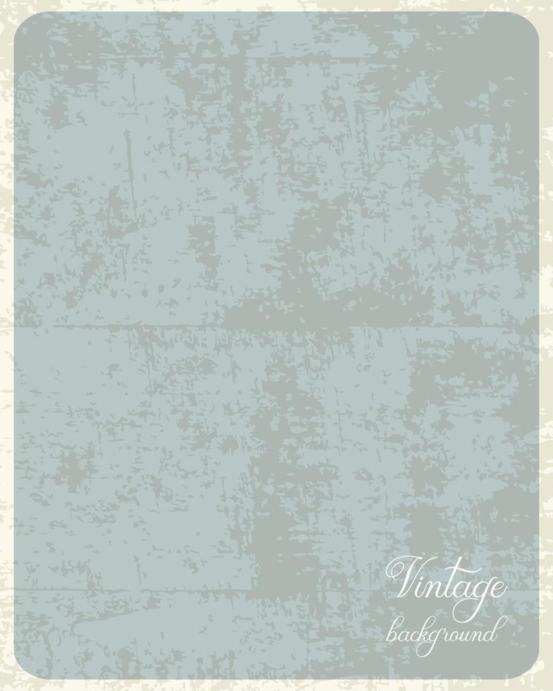 Grunge vintage background vertical. Scratched old shabby poster. vector