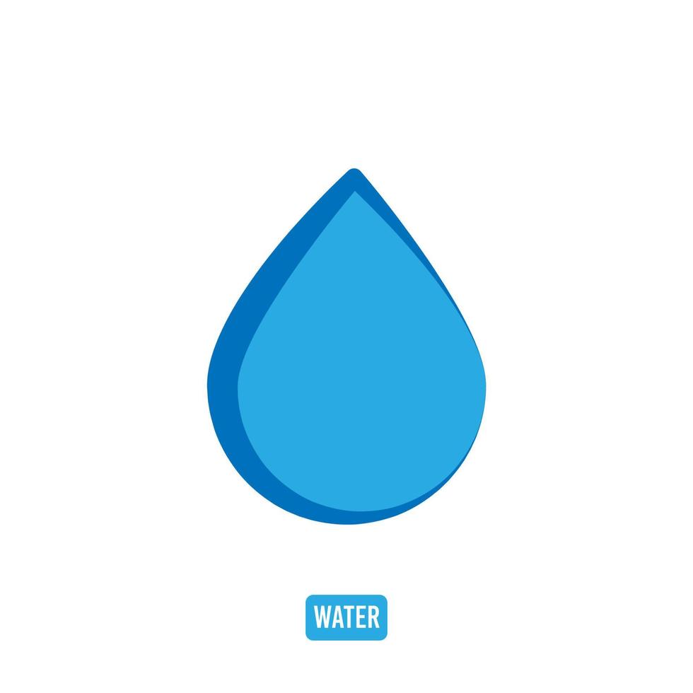 agua icono logo vector