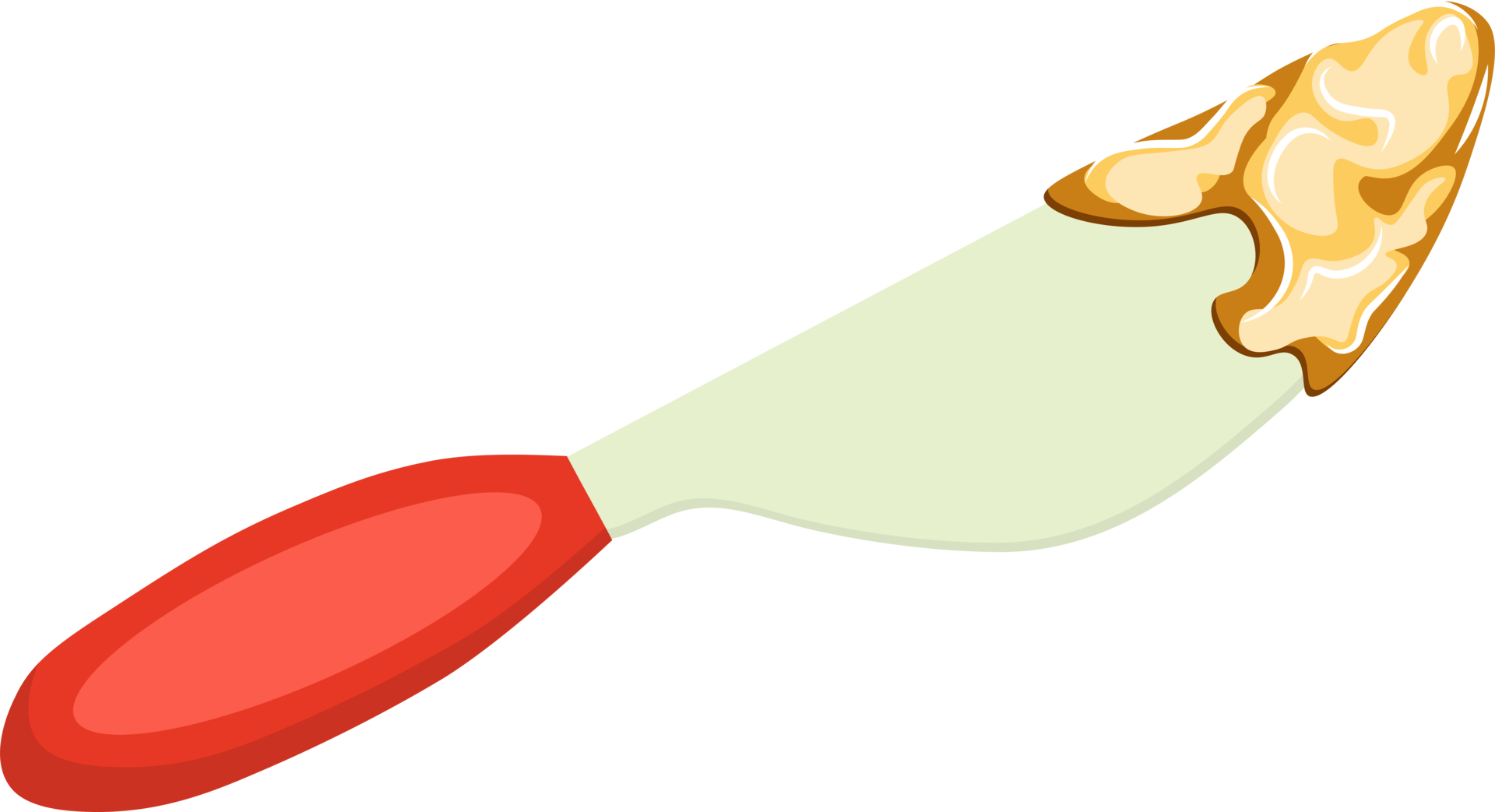 peanut butter. knife stained with peanut butter. 21022579 PNG