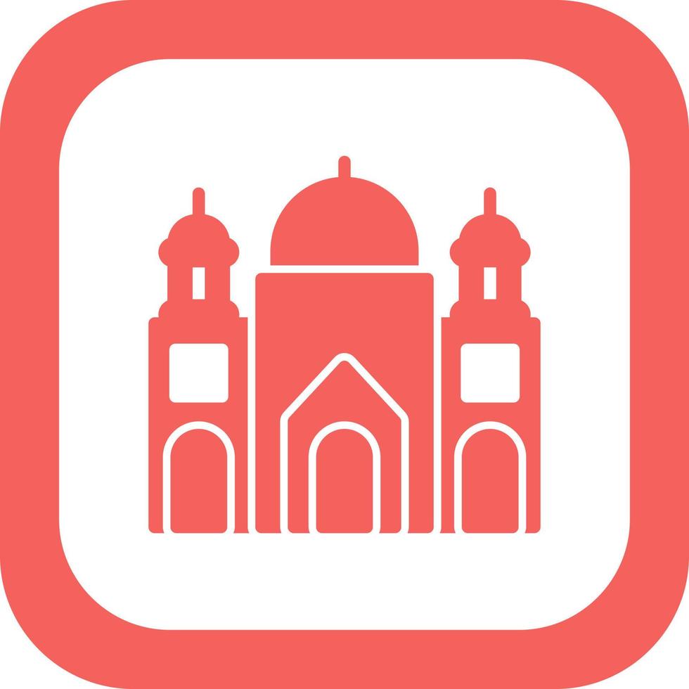 Badshahi Mosque Vector Icon