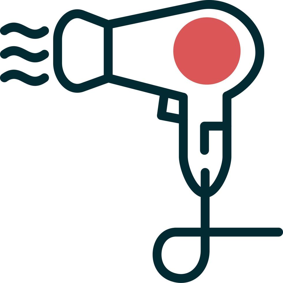 Hair Dryer Vector Icon