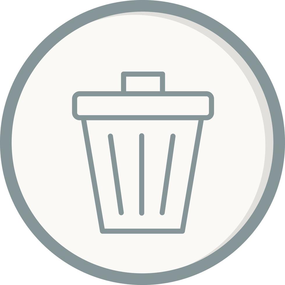 Trash Vector Icon
