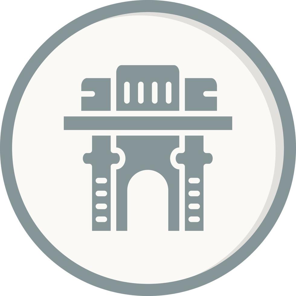 Gate Of India Vector Icon