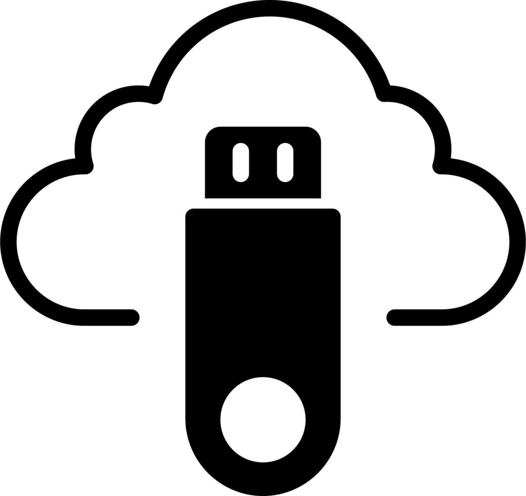 Flash Drive Vector Icon