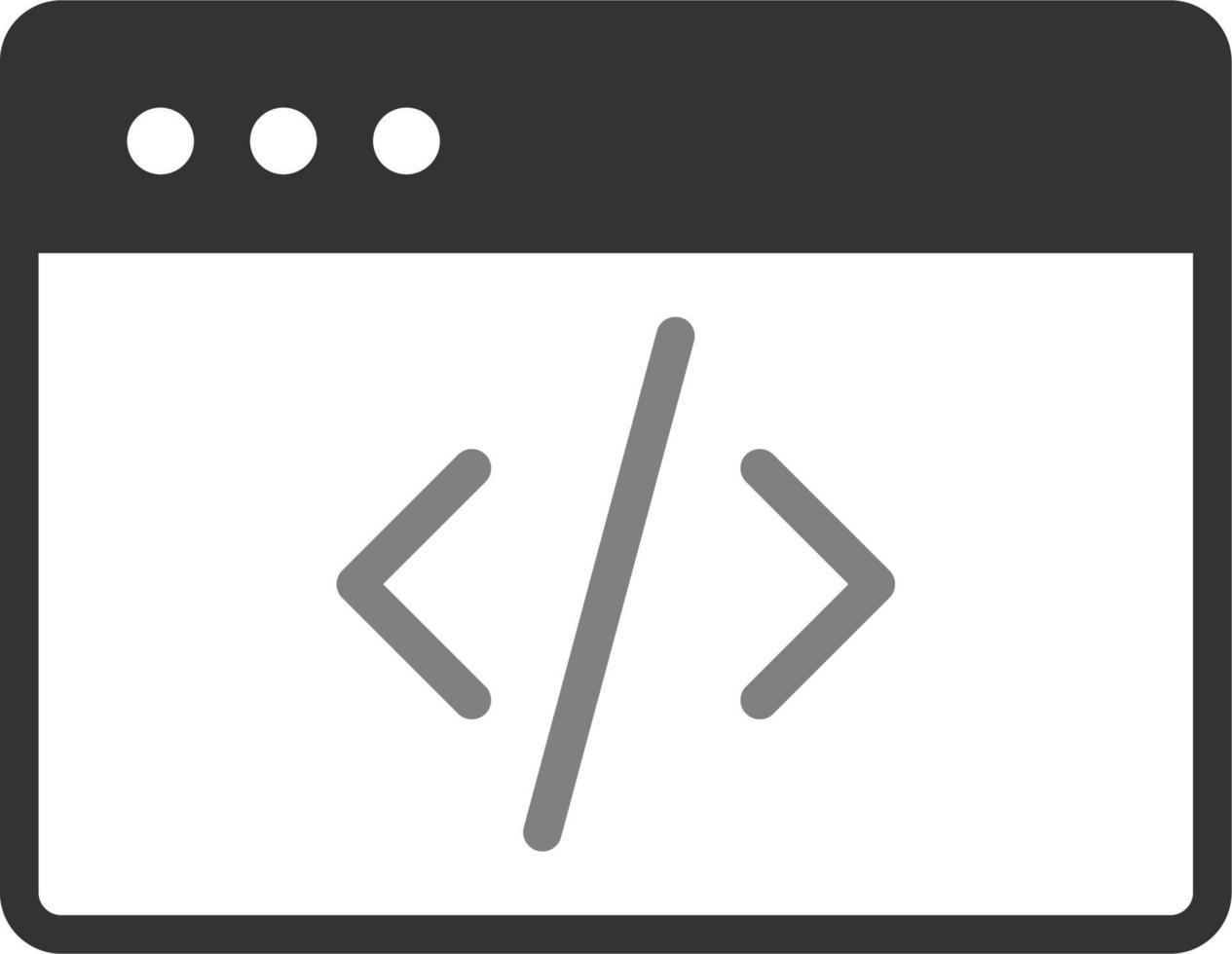 Coding Vector Icon