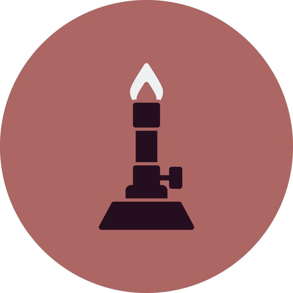 Bunsen Burner Vector Icon