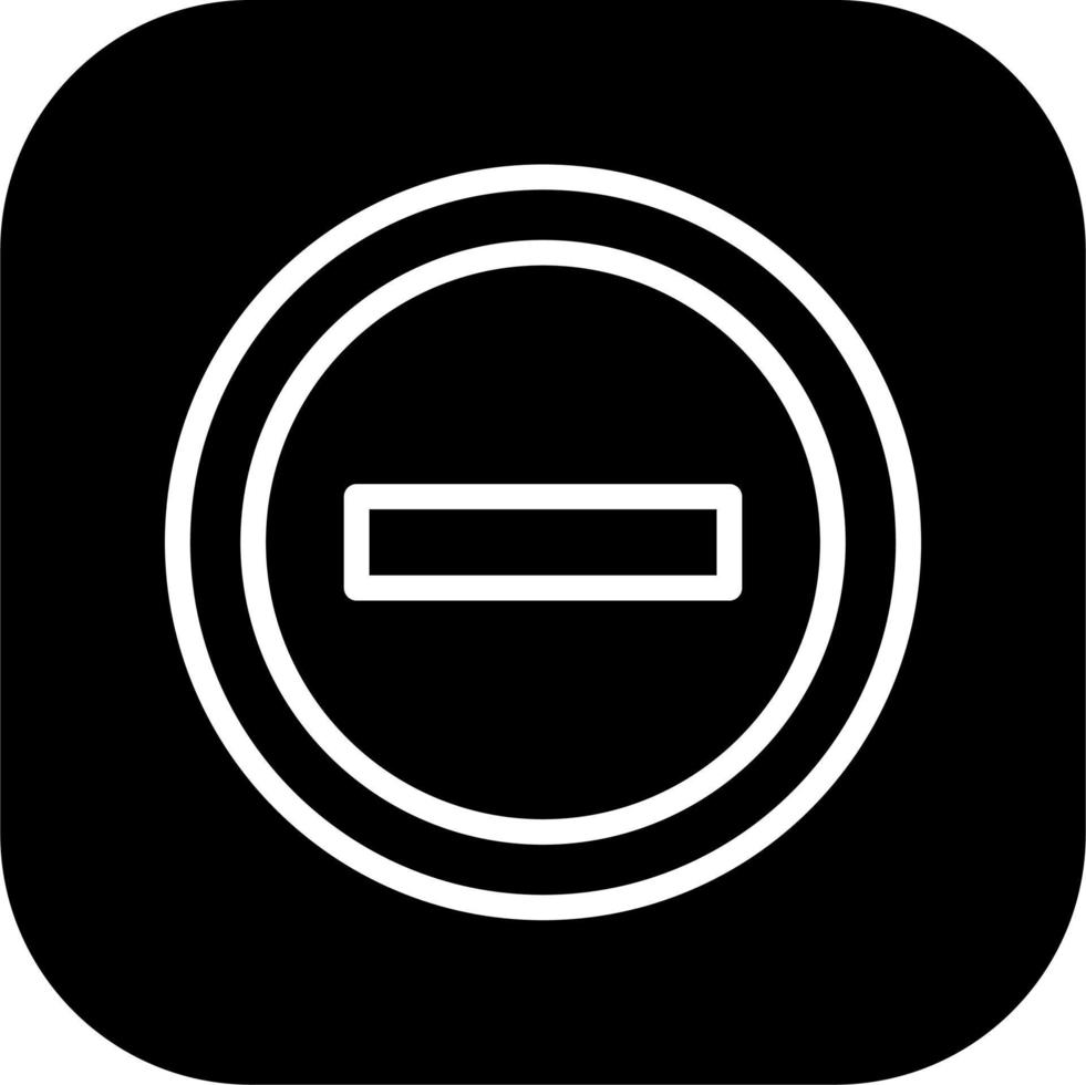 No Entry Vector Icon