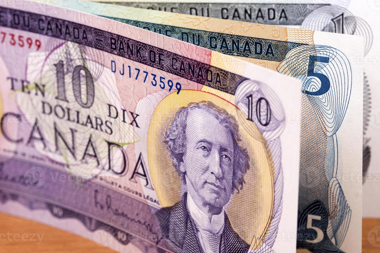 Canadian Dollars, a  background photo
