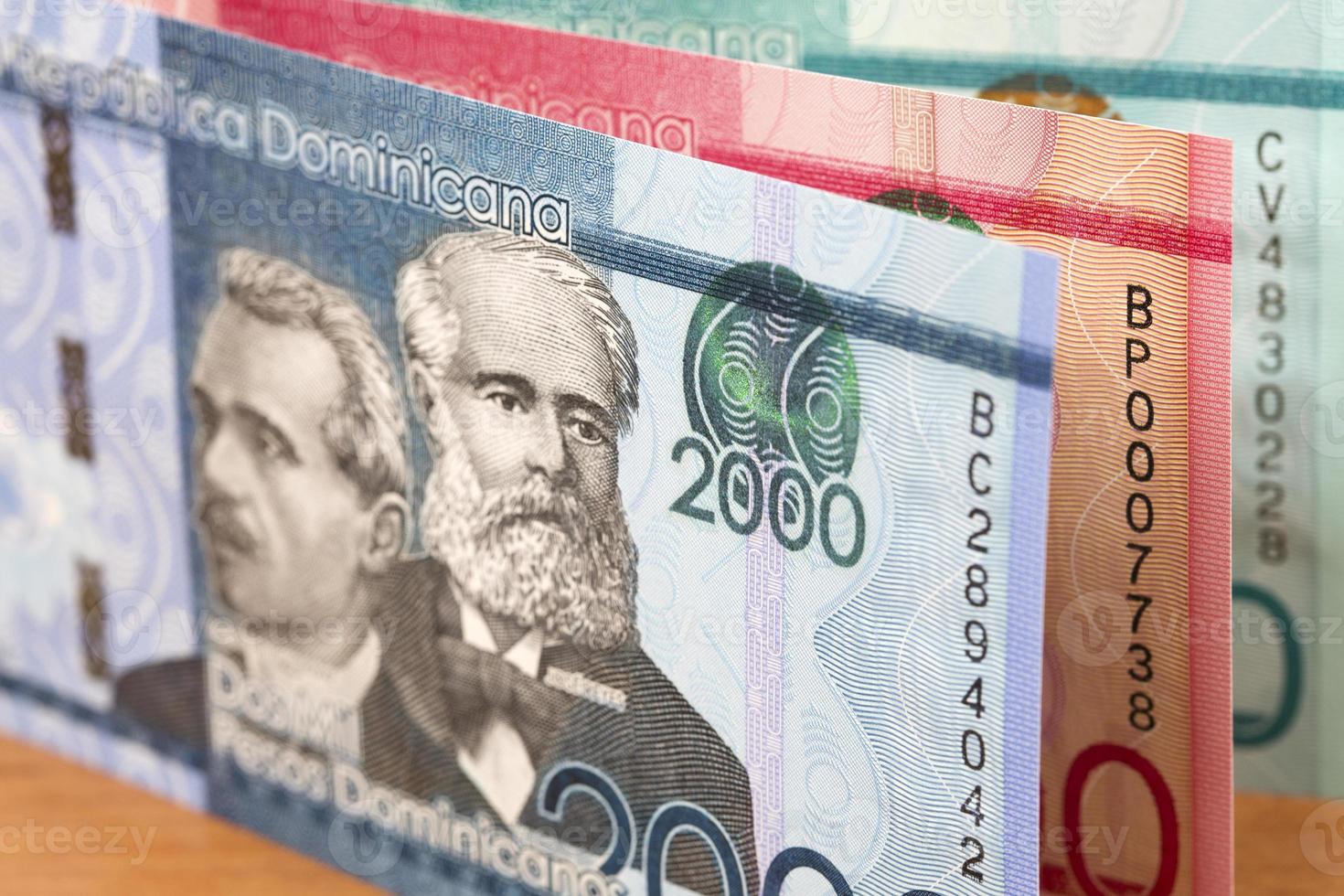 Dominican peso a business background photo