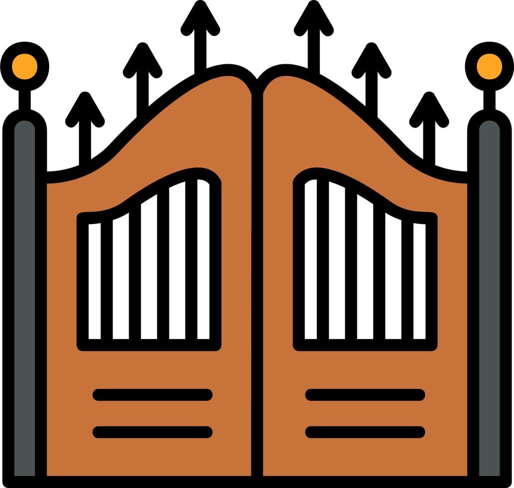 Gate Vector Icon
