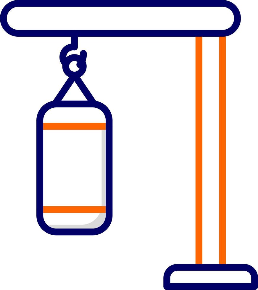 Boxing Bag Vector Icon