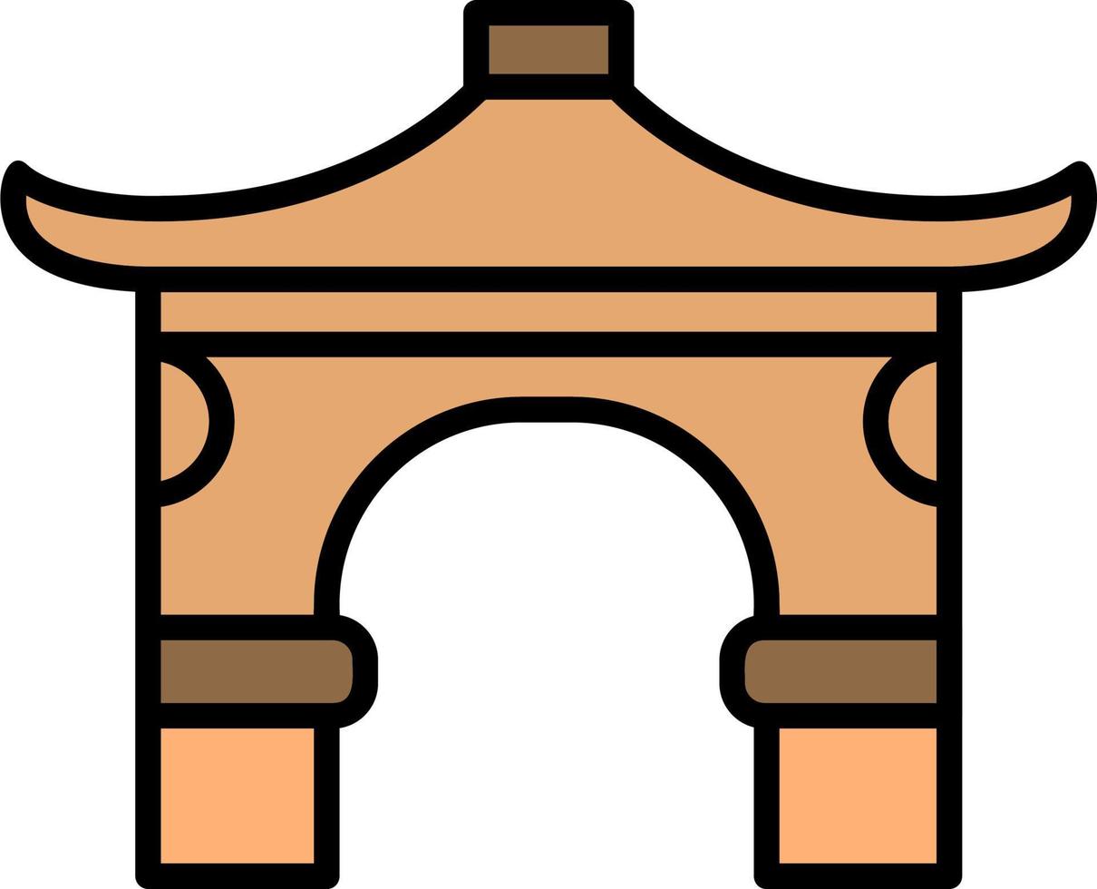 icono de vector de arco