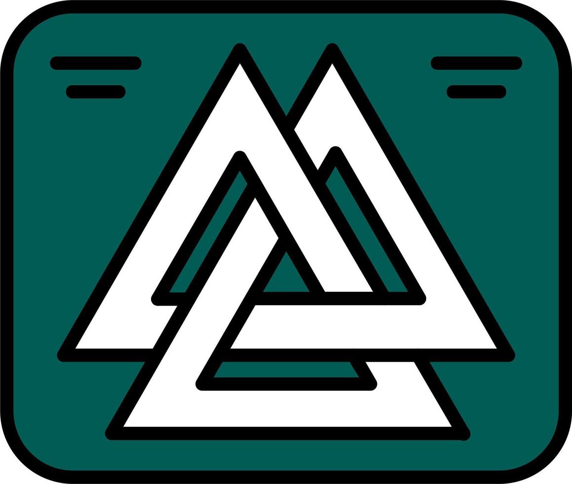 Valknut Vector Icon