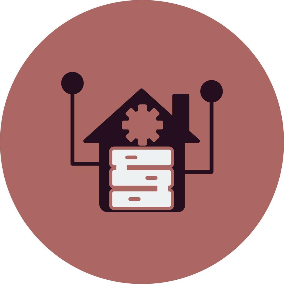 Data Warehouse Vector Icon