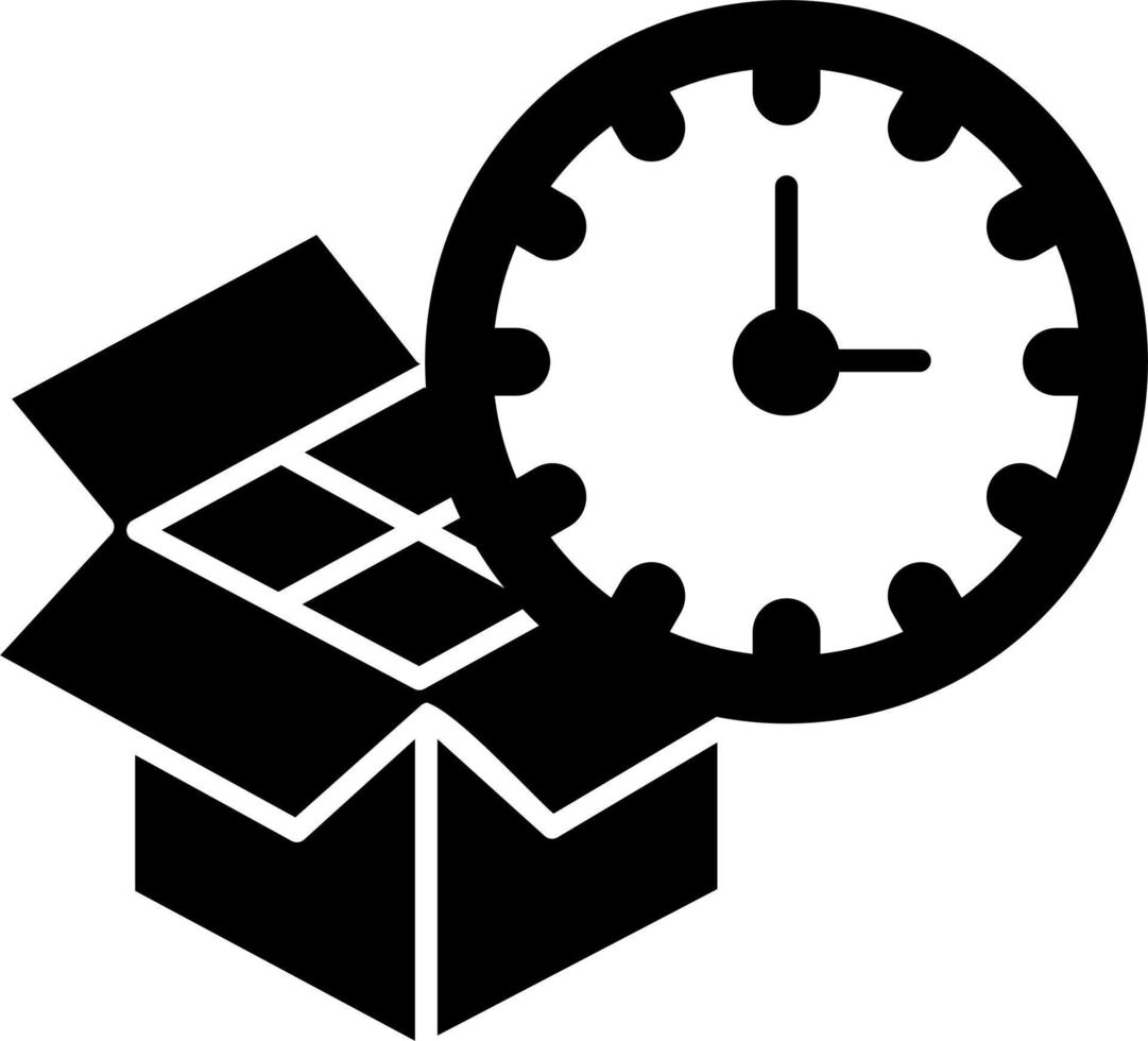 Delivery time Vector Icon