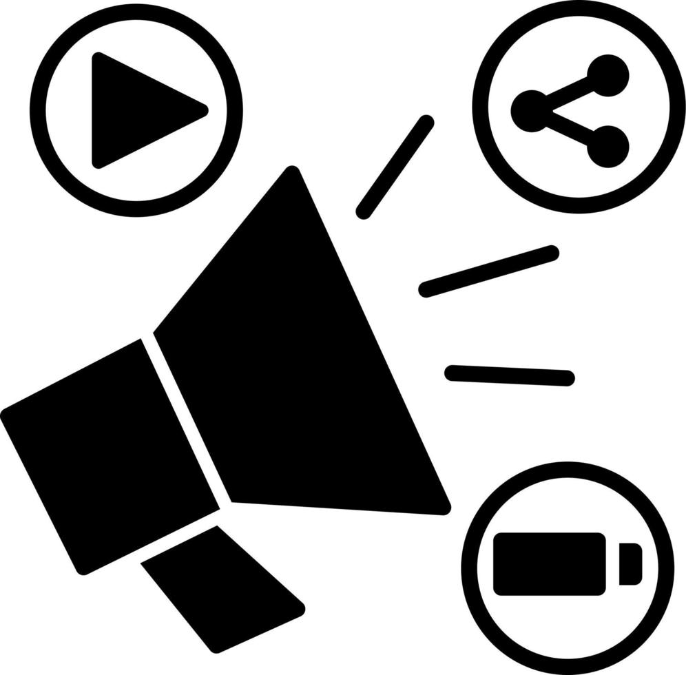 Digital marketing Vector Icon