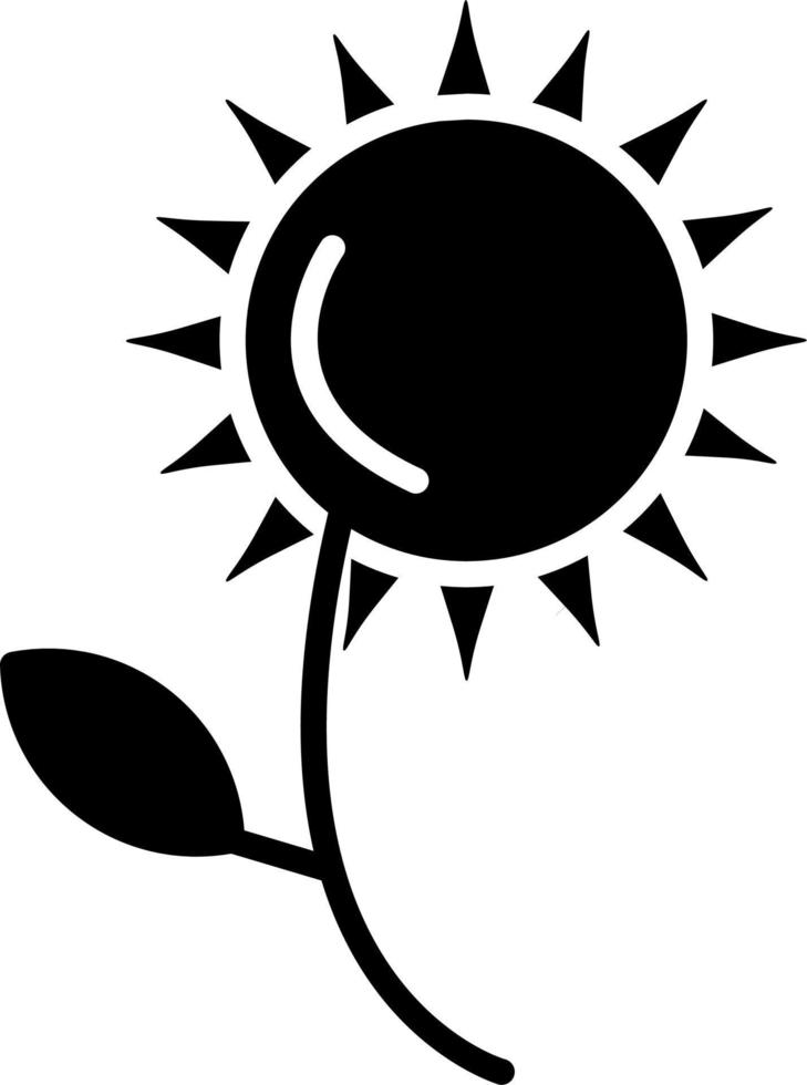 icono de vector de girasol