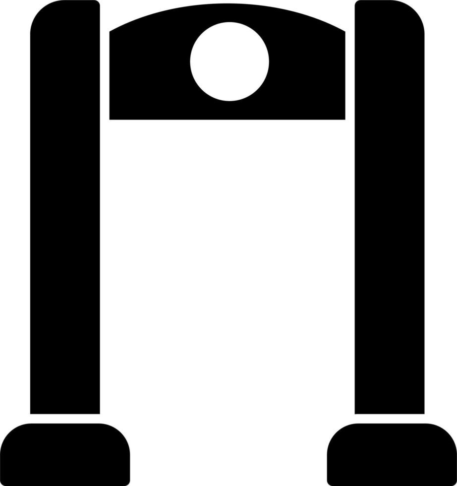 Metal detector Vector Icon