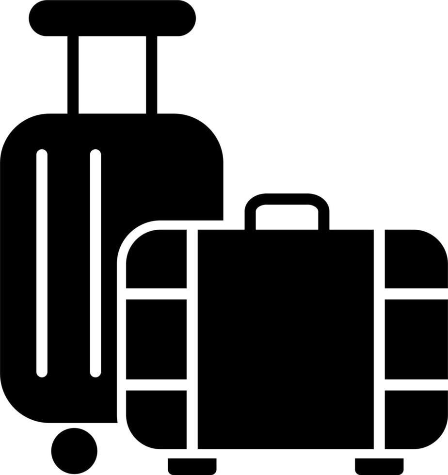 Baggage Vector Icon