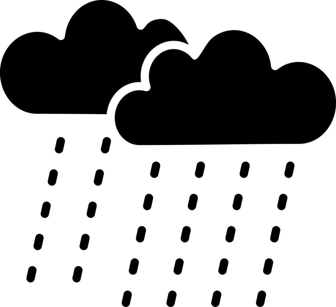 Rain Vector Icon