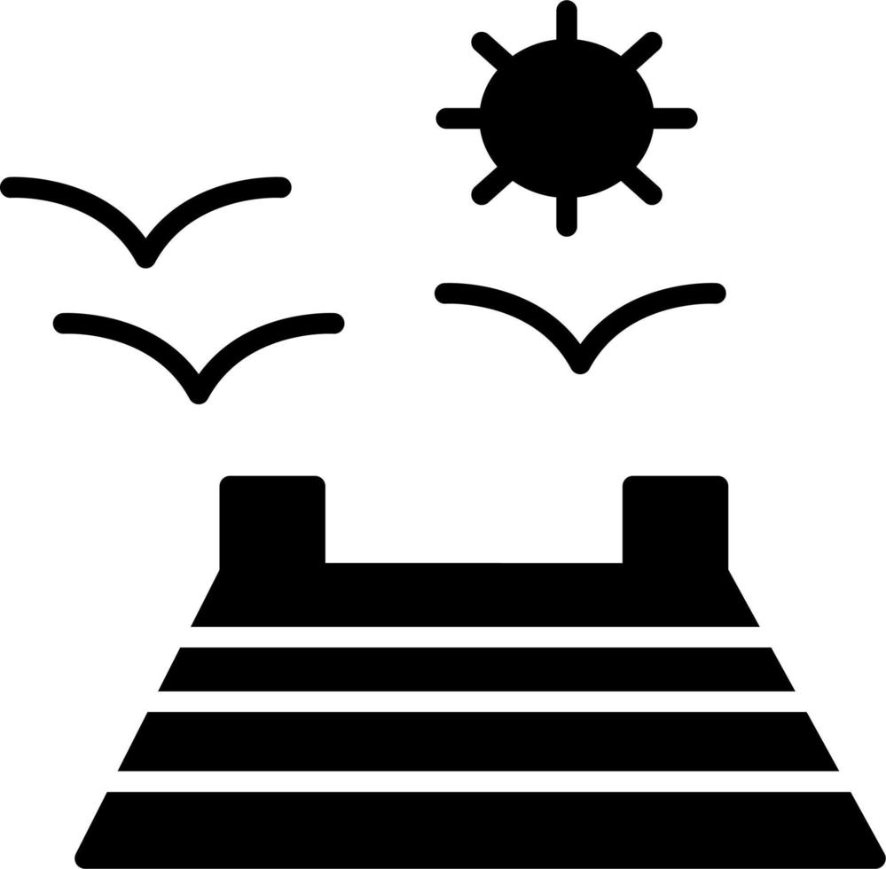 Pier Vector Icon