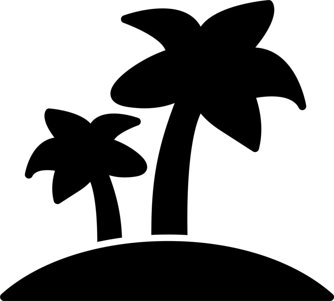 Island Vector Icon