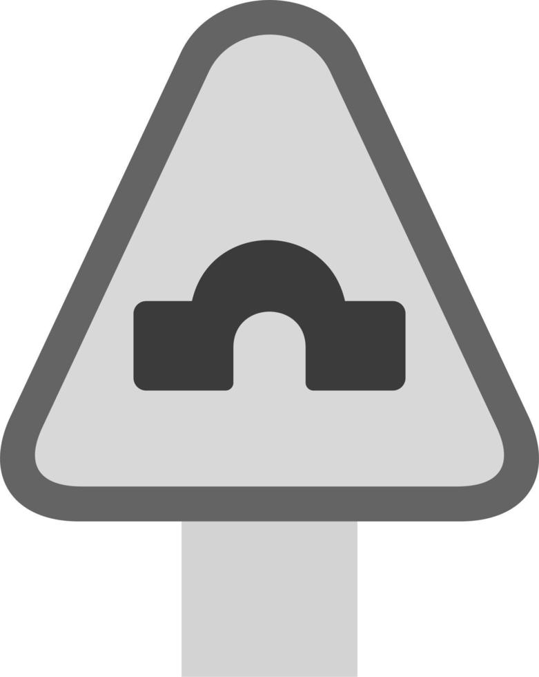Bridge Road Vector Icon