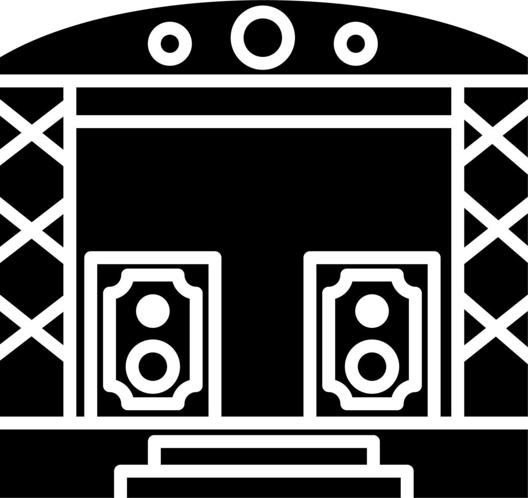Stage Vector Icon