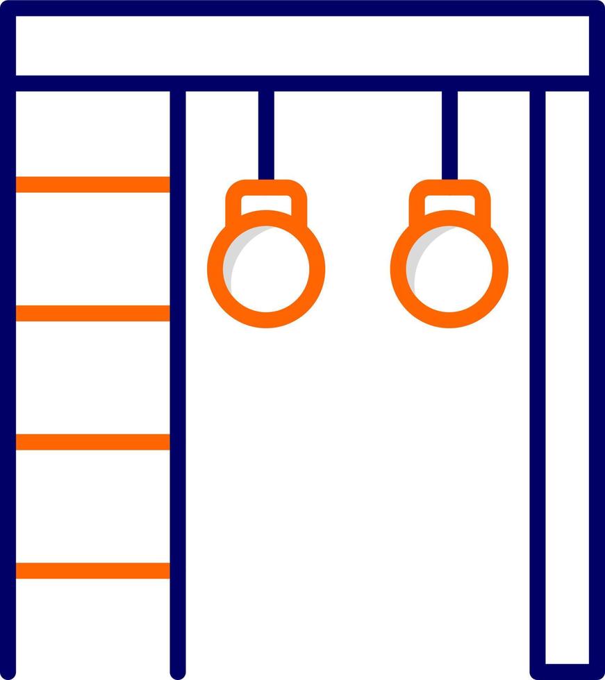 Gym Bars Vector Icon