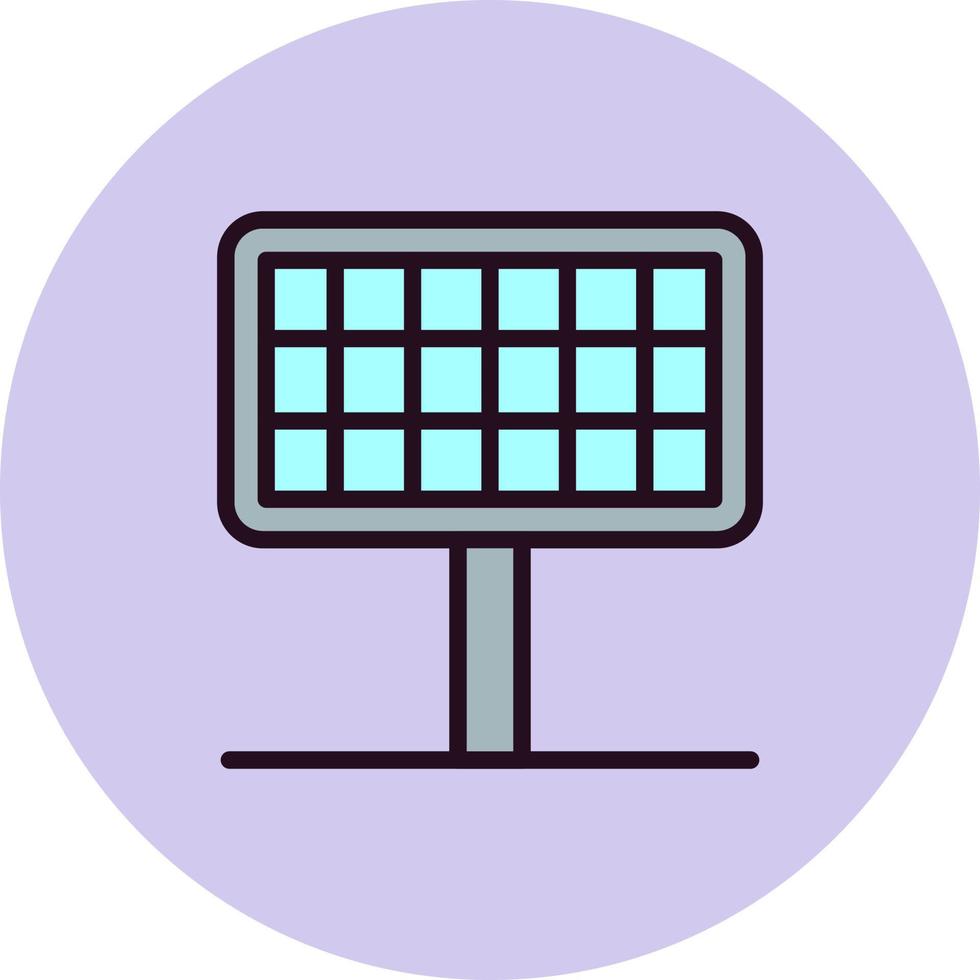 Solar Panel Vector Icon