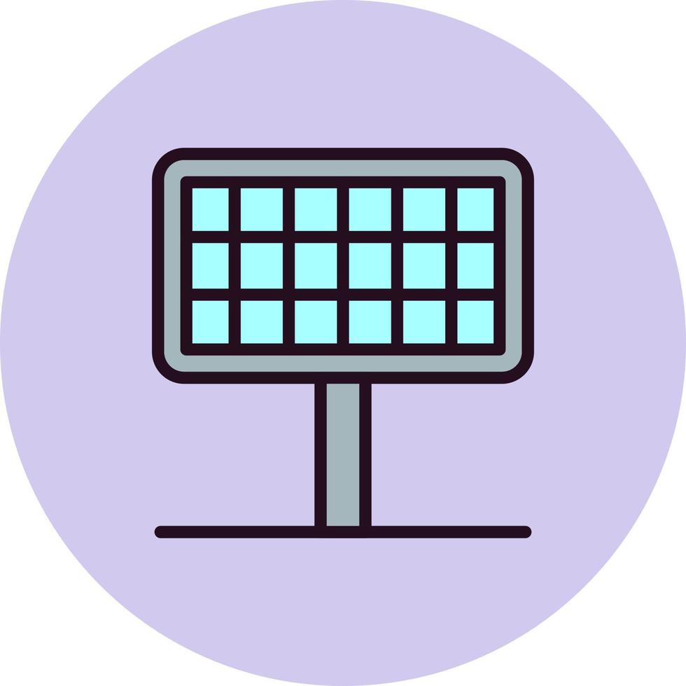 Solar Panel Vector Icon