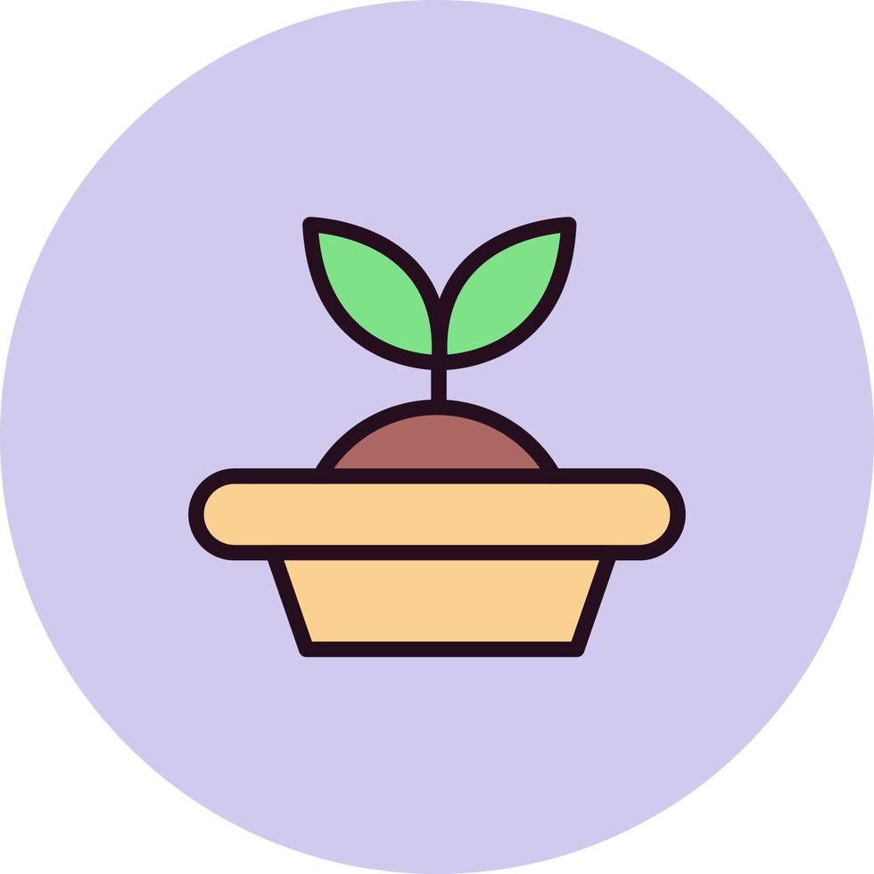 Seed Starter Vector Icon