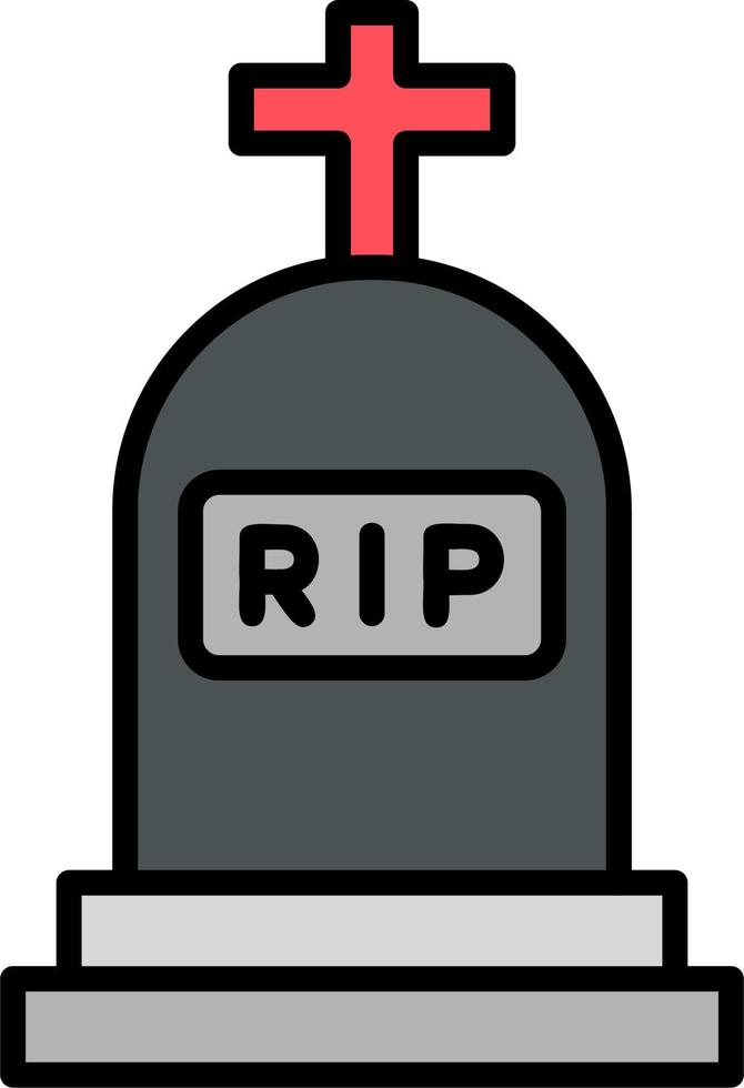 Tomb Vector Icon