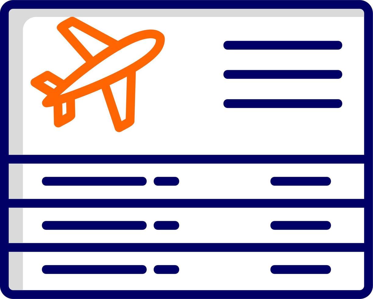 Departures Vector Icon