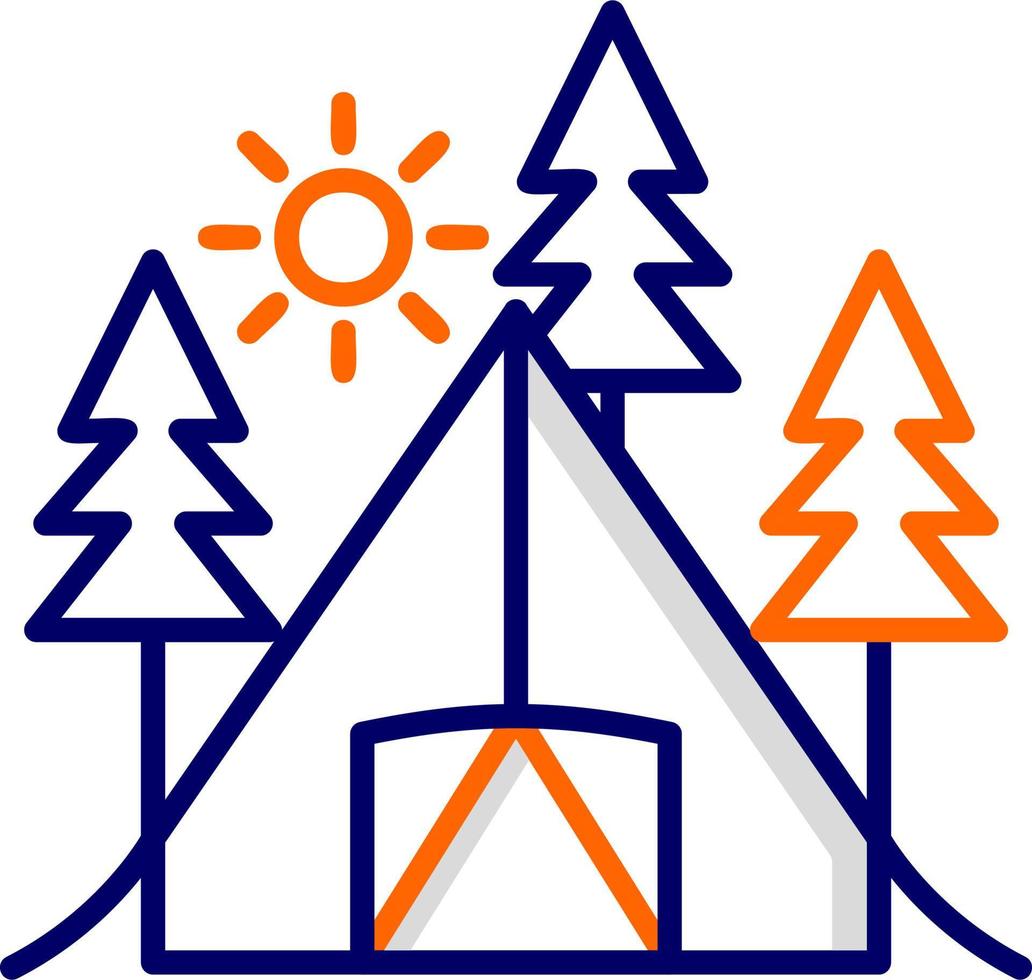 Camping Vector Icon