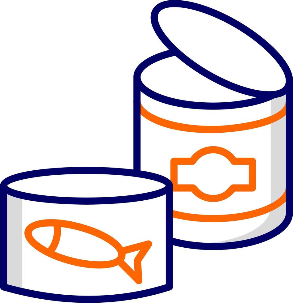 Canned Food Vector Icon
