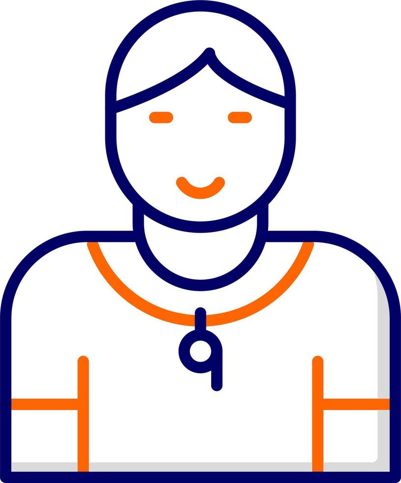 Gym Trainer Vector Icon