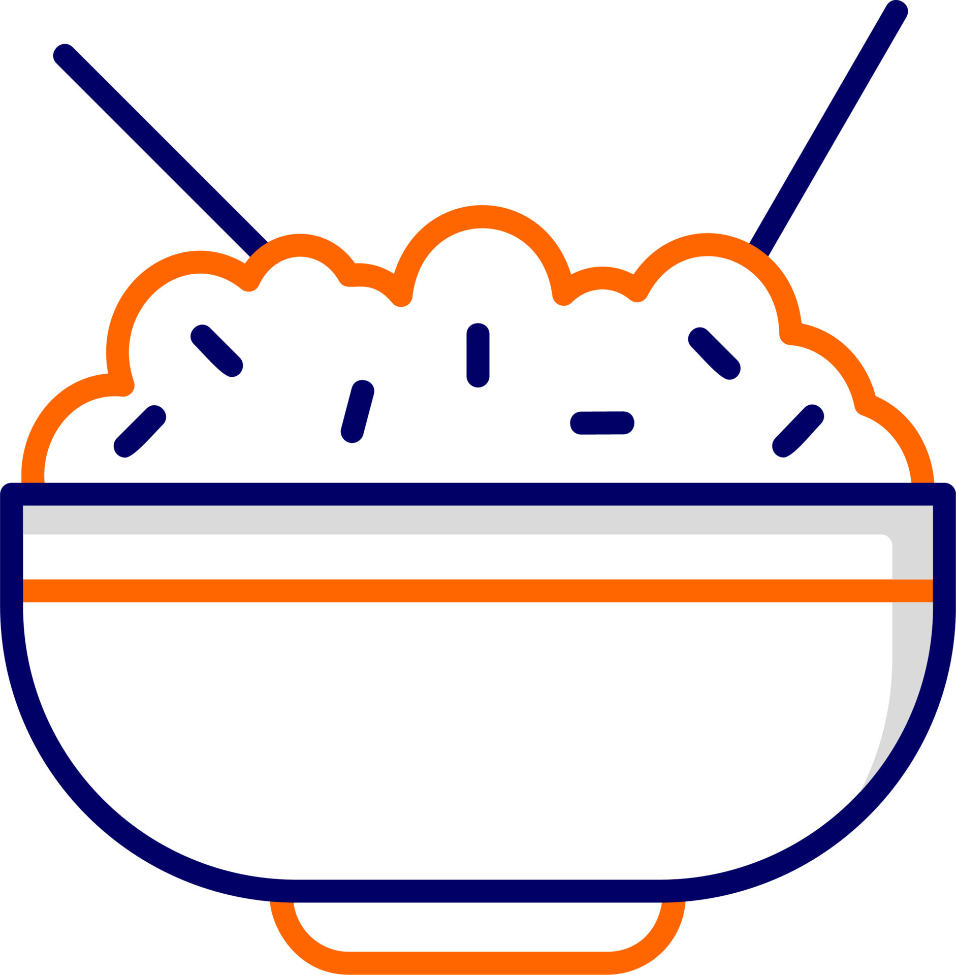Rice Bowl Vector Icon 21026264 Vector Art at Vecteezy