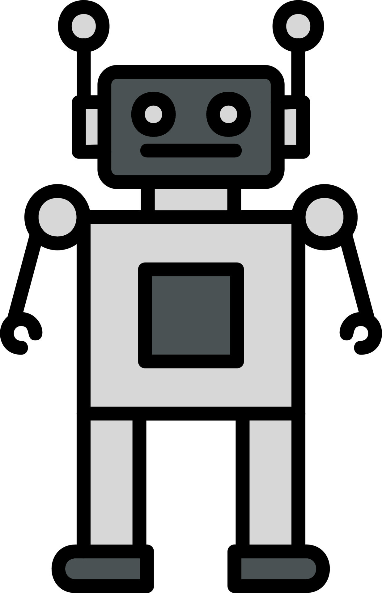 Robot Vector Icon 21026476 Vector Art at Vecteezy