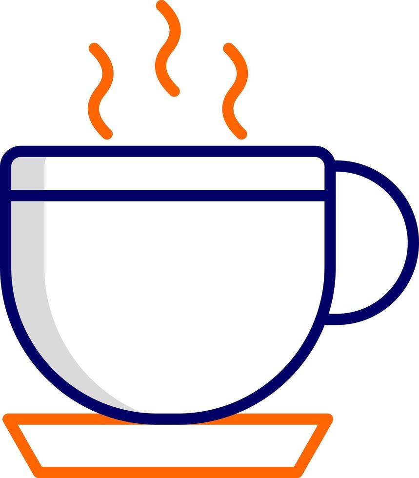 icono de vector de taza de café