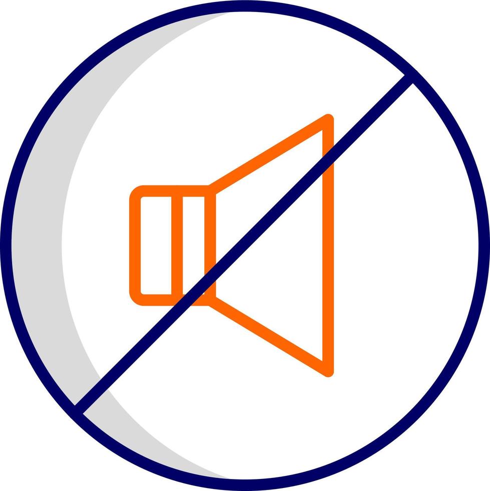 No Sound Vector Icon 21026581 Vector Art at Vecteezy