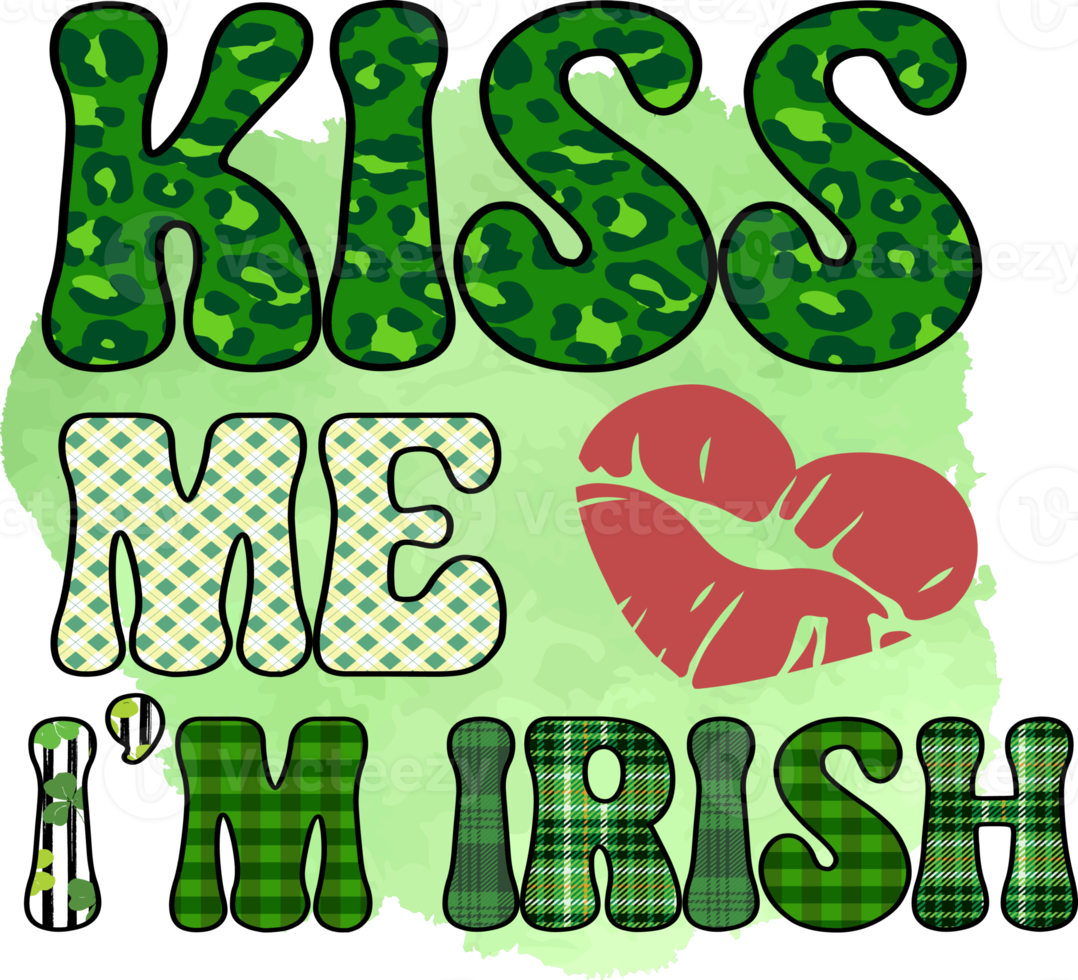 KISS ME IM IRISH Sublimated T-Shirt KISS ME IM IRISH Sublimated T-Shirt