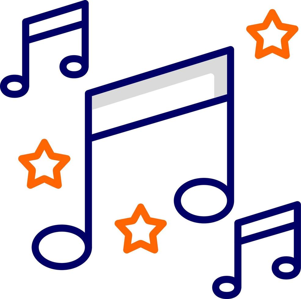 Musical Notes Vector Icon