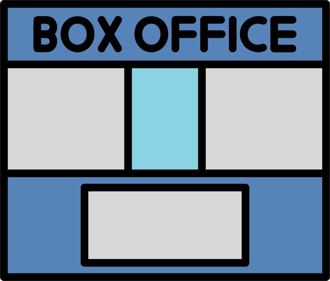 caja oficina vector icono