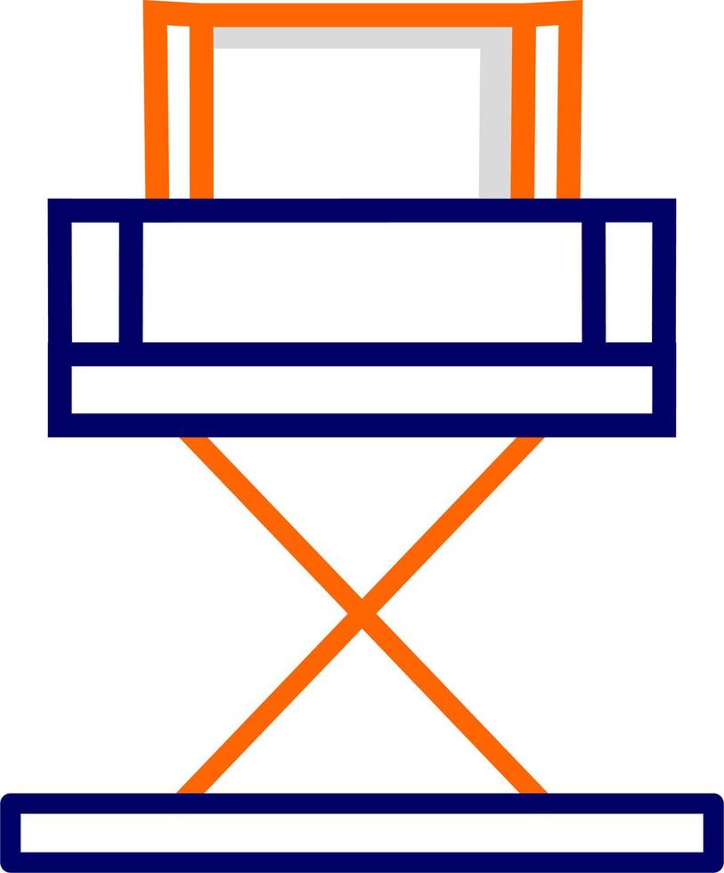 Director Chair Vector Icon