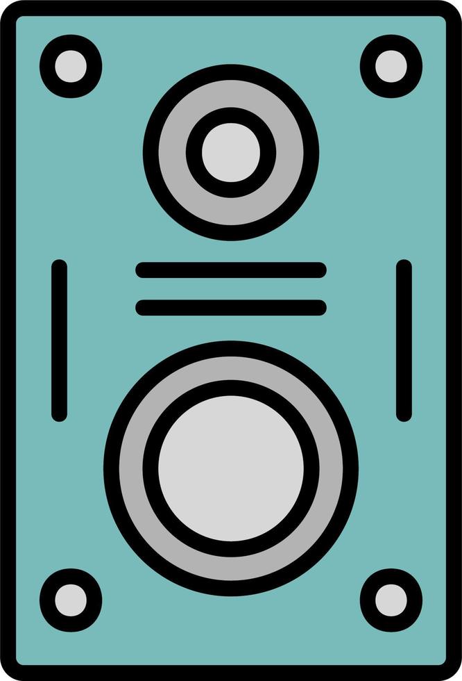 icono de vector de altavoz