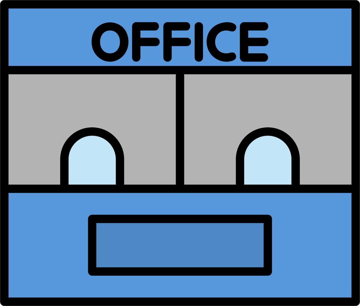 Ticket Office Vector Icon