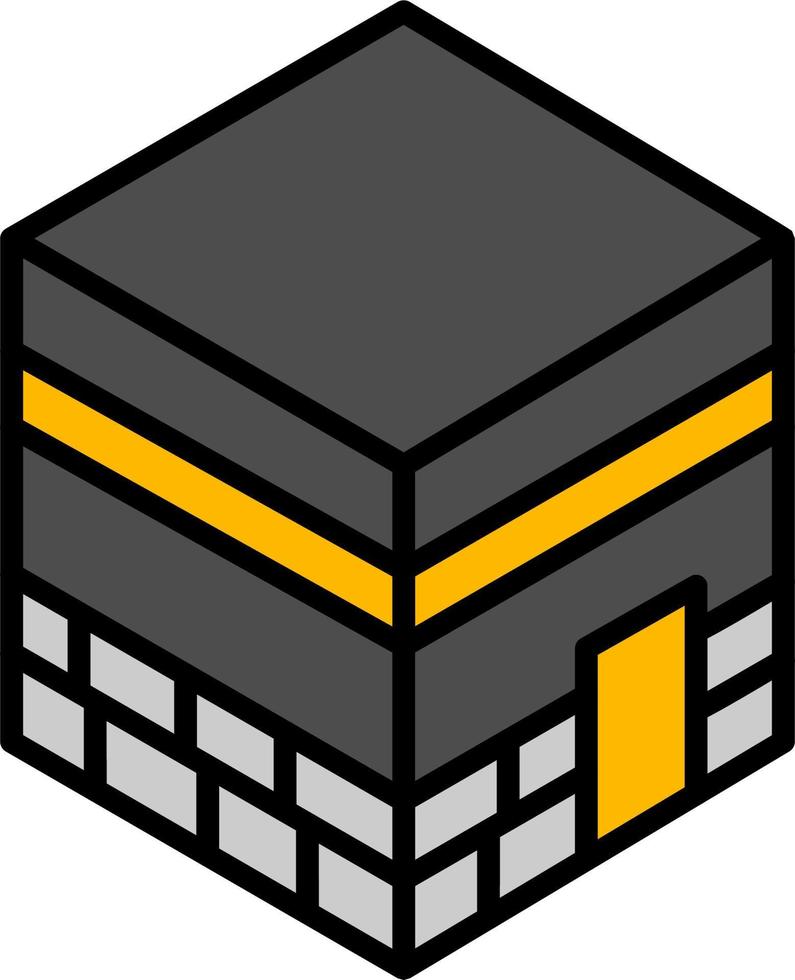 Kaaba Vector Icon